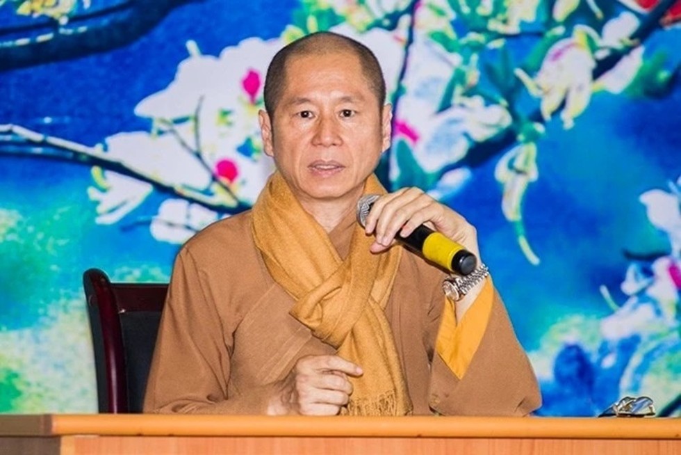 Thượng toạ Thích Chân Quang - Trụ trì Thiền tôn Phật Quang.