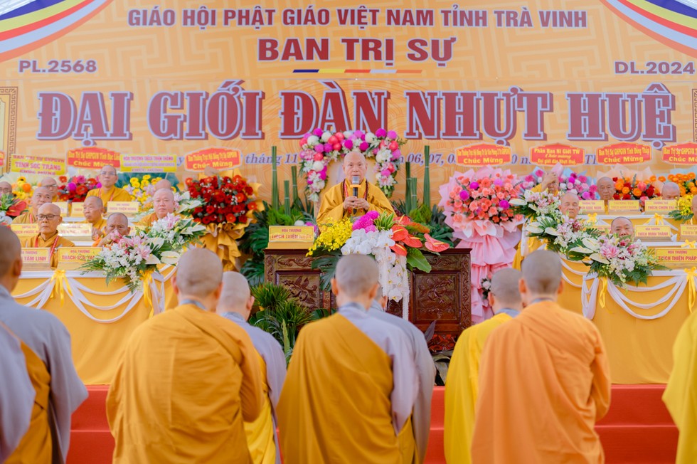 Trà Vinh: 561 giới tử thọ giới tại Đại giới đàn Nhựt Huệ