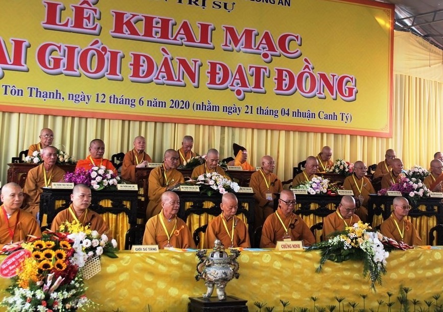 Long An: Khai mạc Đại giới đàn Đạt Đồng