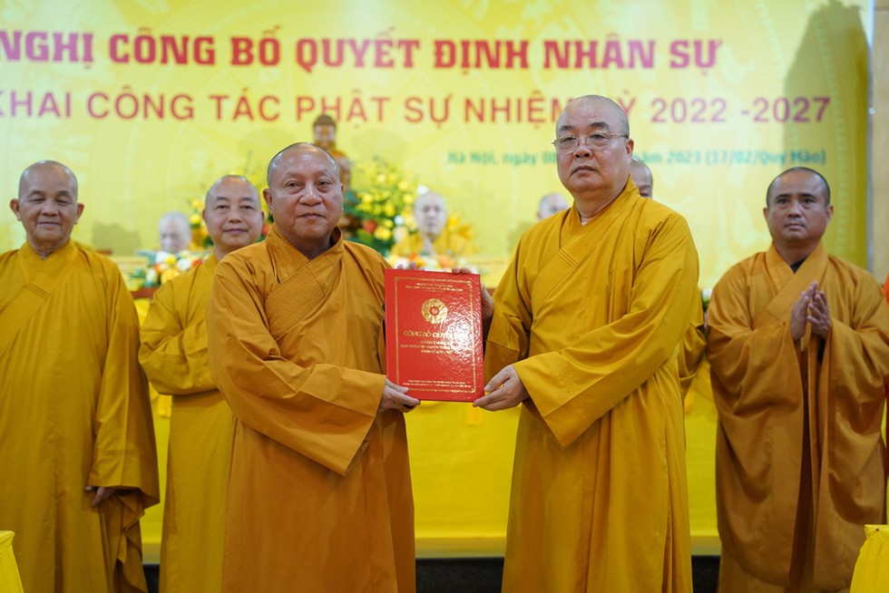 Ra mắt nhân sự Ban Thông tin - Truyền thông TW GHPGVN nhiệm kỳ 2022-2027