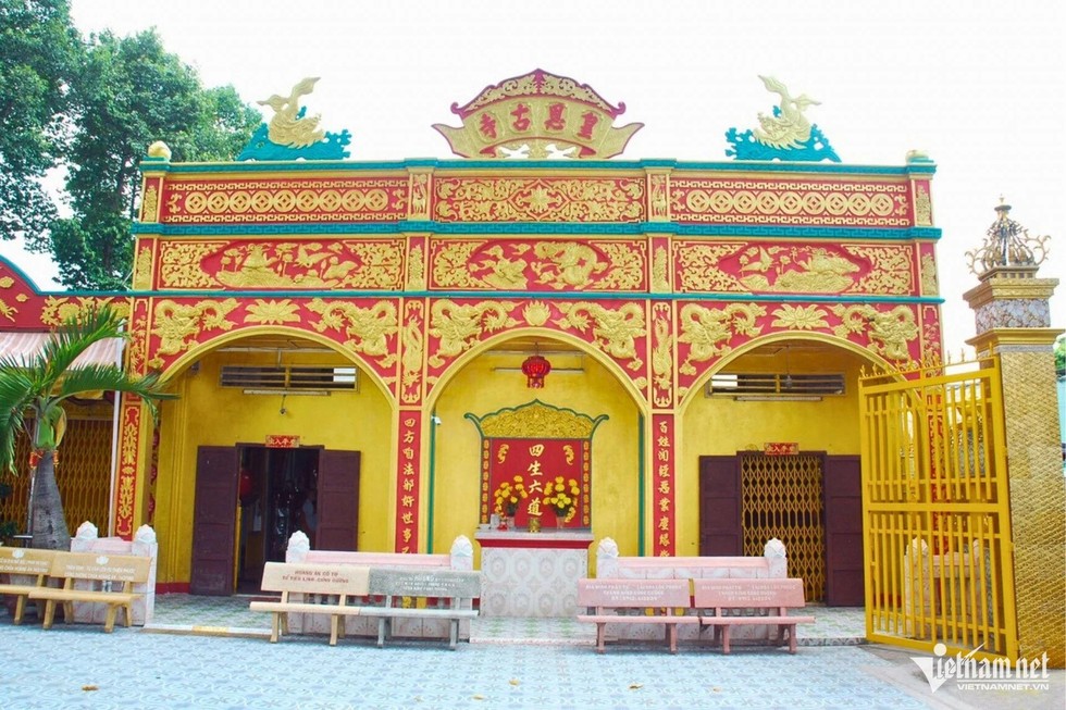 Chùa Hoàng Ân (phường (phường Hiệp Hòa, TP Biên Hòa, tỉnh Đồng Nai) được xây dựng từ thế kỷ 17.