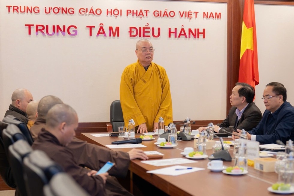 GHPGVN làm việc với các ban ngành về công tác chuẩn bị Đại lễ Vesak 2025