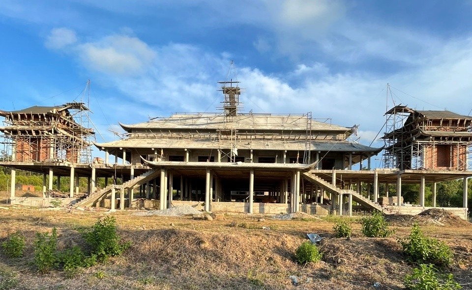 Tái thiết ngôi chùa nằm ở vùng đất chứng kiến vụ thảm sát Mỹ Lai