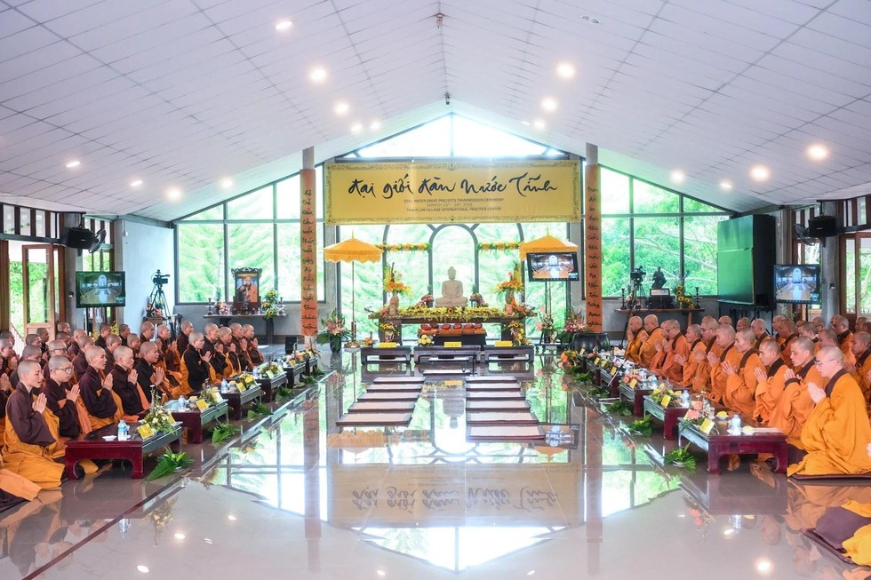 Đại giới đàn Nước Tĩnh diễn ra từ ngày 23/3 đến ngày 28/3/2025.