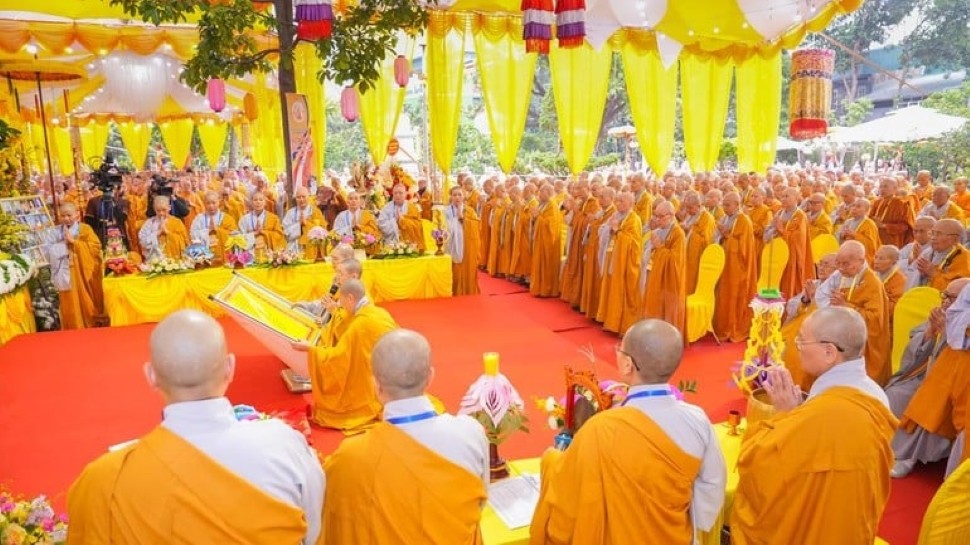Hà Nội: Trang nghiêm lễ tưởng niệm Đức Thánh Tổ Ni Đại Ái Đạo tại chùa Kim Liên
