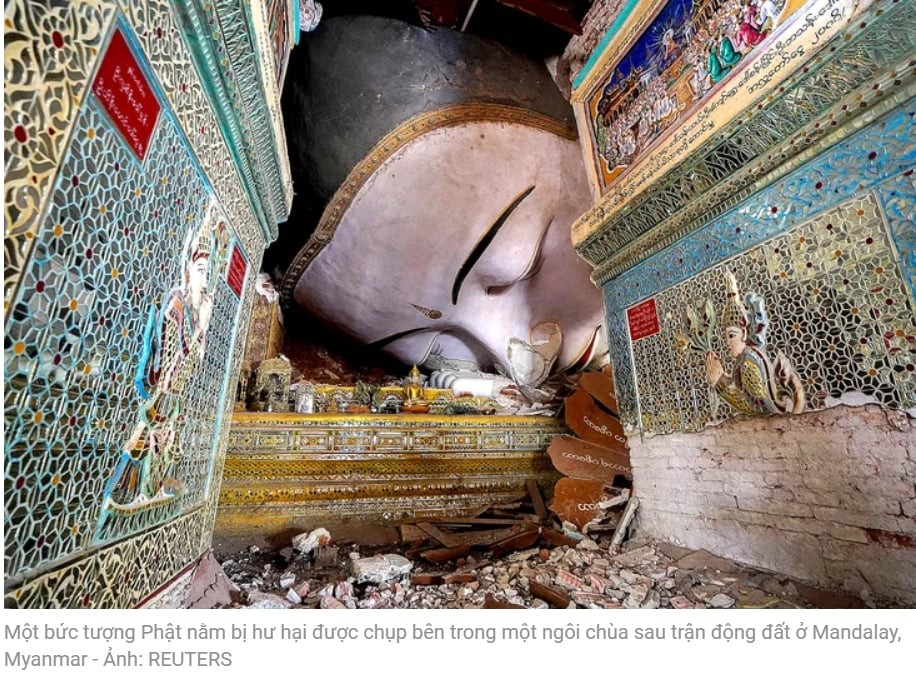 Động đất ở Myanmar san phẳng hàng thế kỷ lịch sử và văn hóa