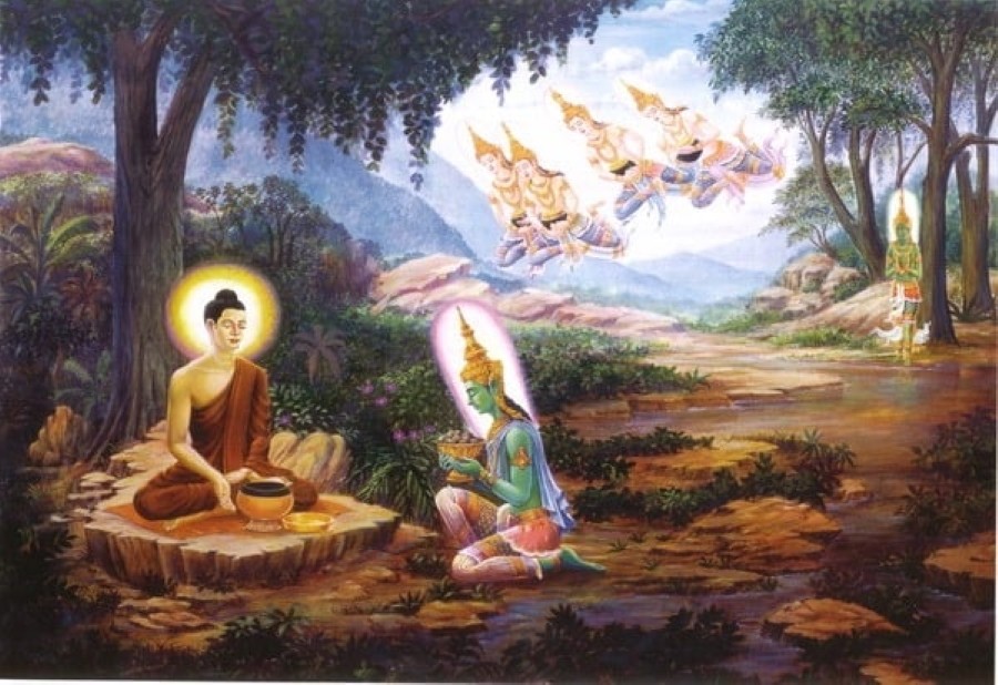 Phật an cư “không tiếp một ai”