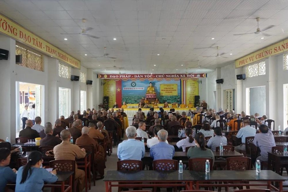 Quang cảnh buổi lễ.