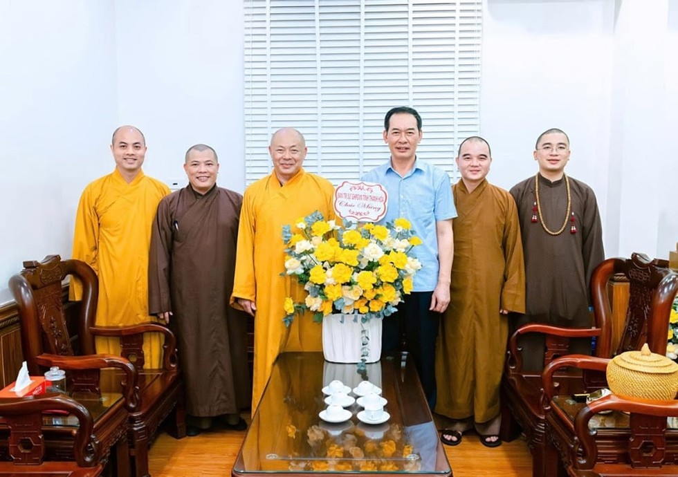 BTS GHPGVN tỉnh Thanh Hoá chúc mừng lãnh đạo tỉnh nhận nhiệm vụ mới