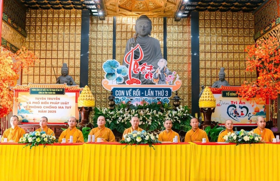 Thanh Hóa: Lễ bế mạc khóa tu "Phật ơi, con về rồi" lần thứ 3 tại chùa Thanh Hà