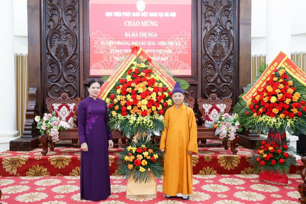 Phật giáo Việt Nam đồng hành cùng MTTQ đoàn kết nhân dân, gắn kết các tôn giáo