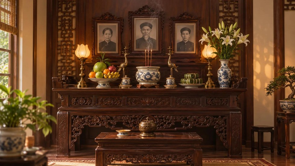 Bàn thờ có cần luôn nghi ngút?