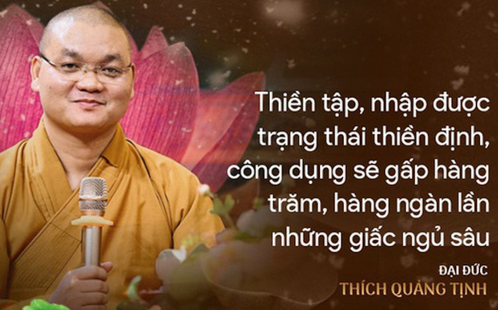 Đại đức Thích Quảng Tịnh: Bí quyết đối mặt với 4 chướng ngại sức khỏe bằng “kiềng 3 chân“